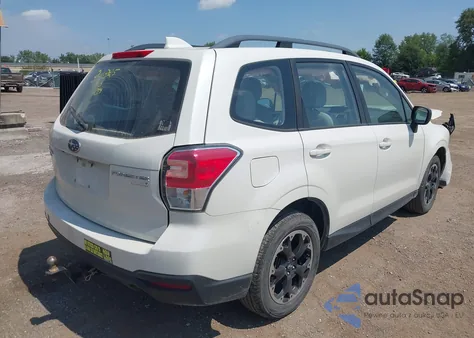 2017 Subaru Forester 2.5I z USA, uszkodzony, nr VIN JF2SJABC8HH493895